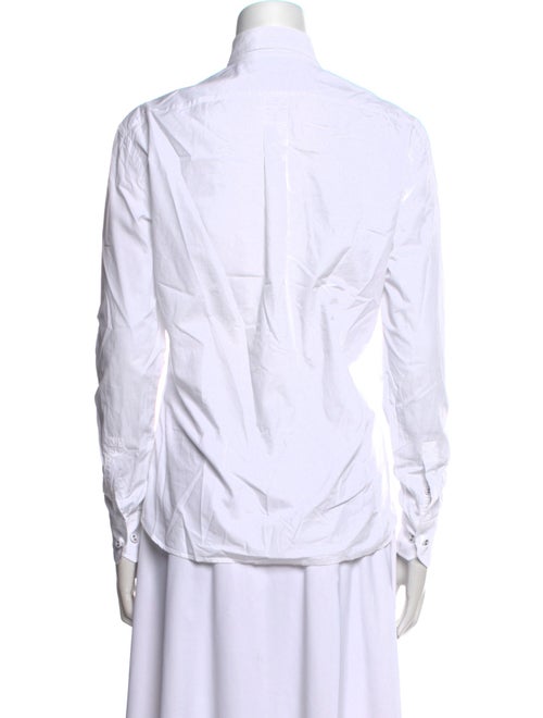 Tomas Maier Long Sleeve Button-Up Top