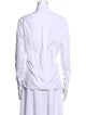 Tomas Maier Long Sleeve Button-Up Top