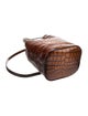 Tomas Maier Embossed Leather Backpack