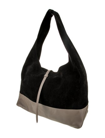 Tomas Maier Suede Shoulder Bag