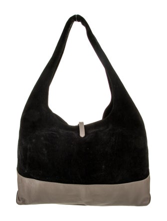 Tomas Maier Suede Shoulder Bag