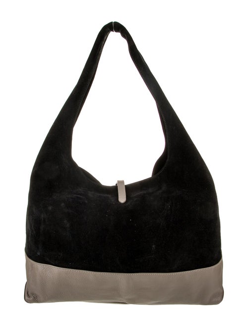 Tomas Maier Suede Shoulder Bag