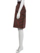 Tomas Maier Striped Knee-Length Skirt