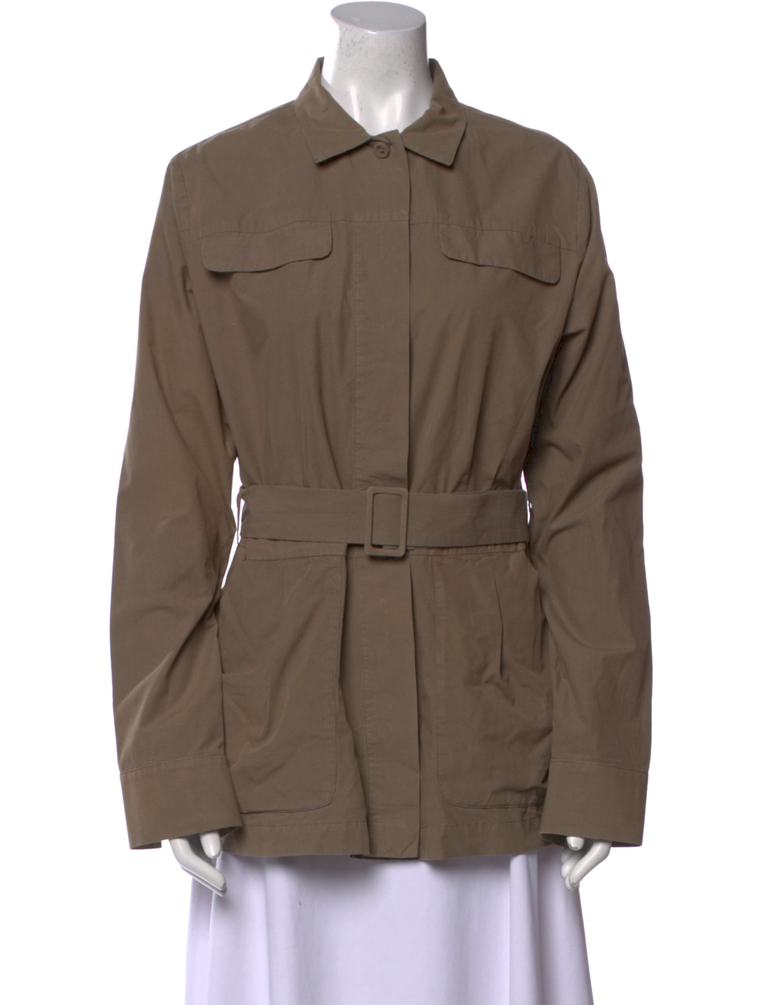 Tomas Maier Long Sleeve Button-Up Top