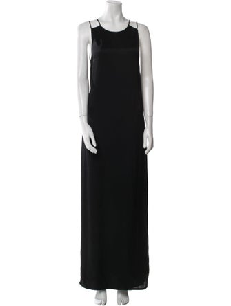Tomas Maier Scoop Neck Long Dress