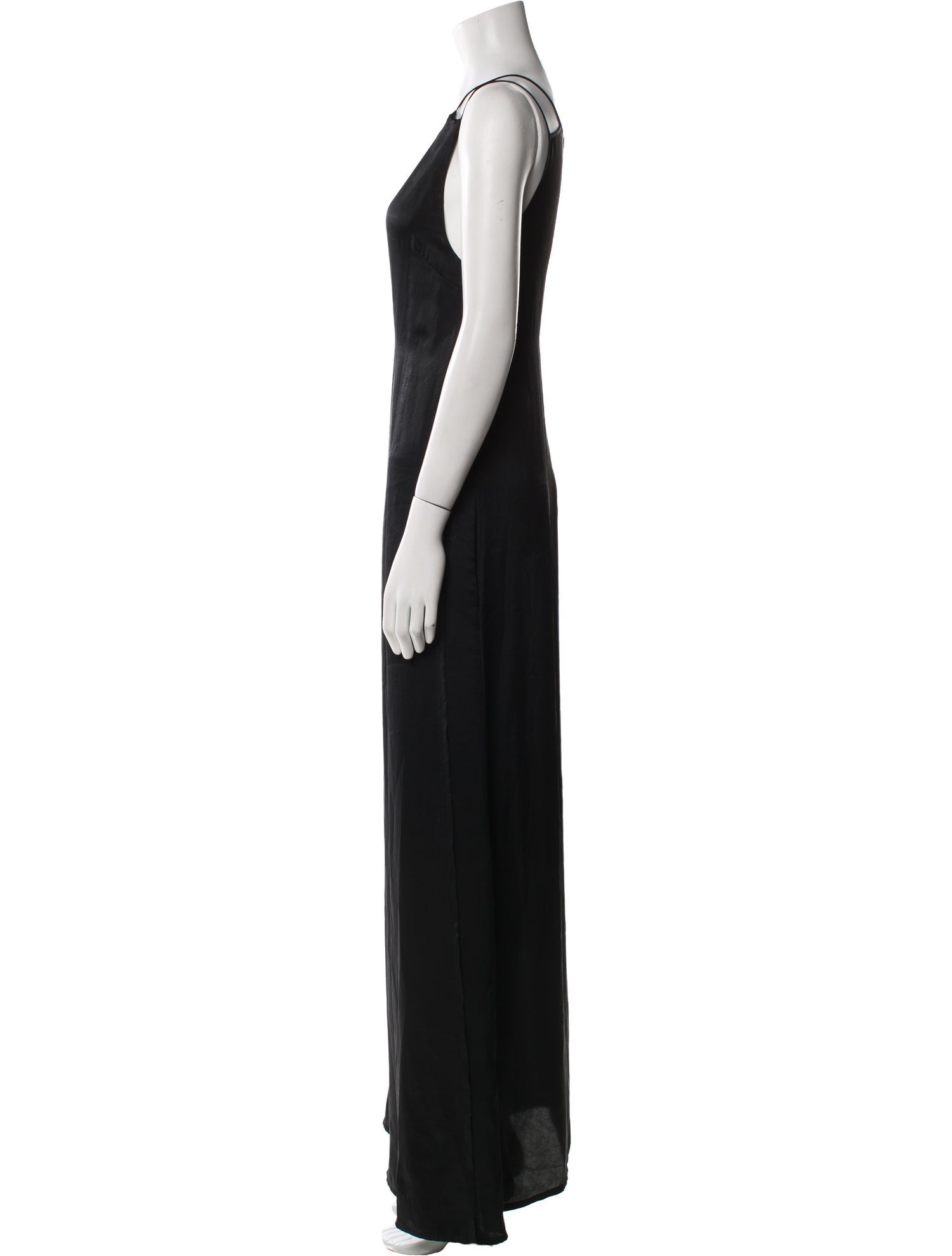 Tomas Maier Scoop Neck Long Dress