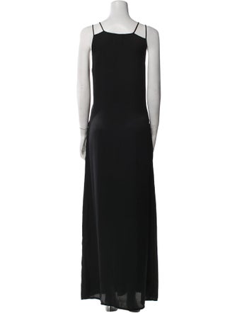 Tomas Maier Scoop Neck Long Dress