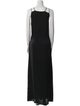 Tomas Maier Scoop Neck Long Dress
