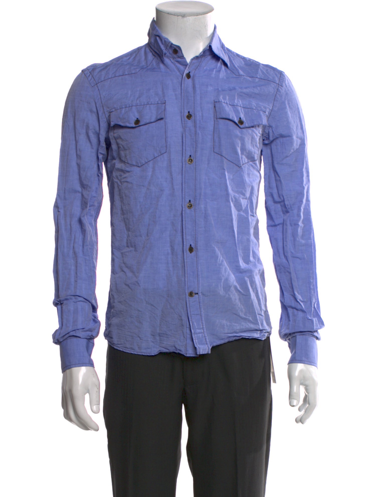 Tomas Maier Long Sleeve Western Shirt