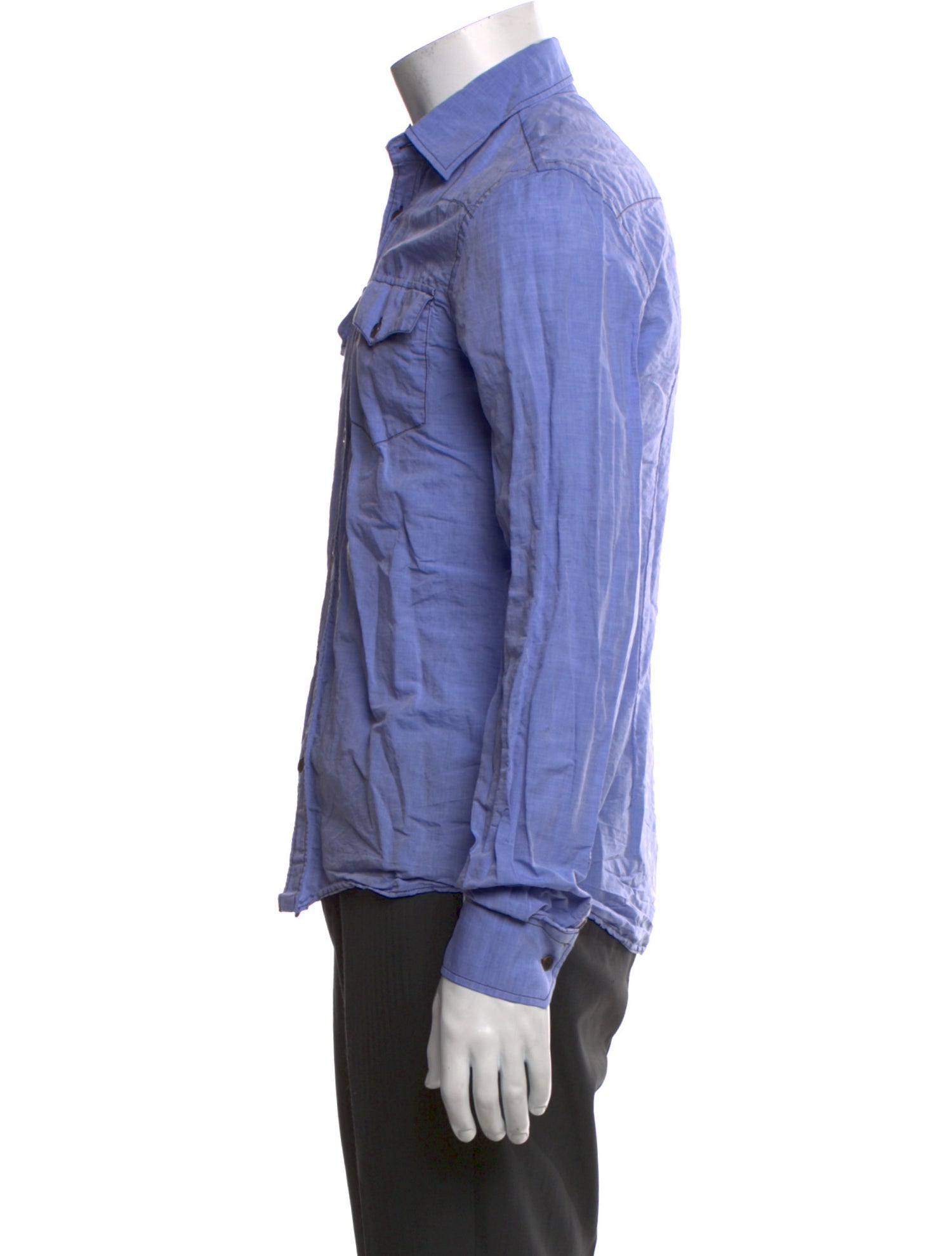 Tomas Maier Long Sleeve Western Shirt