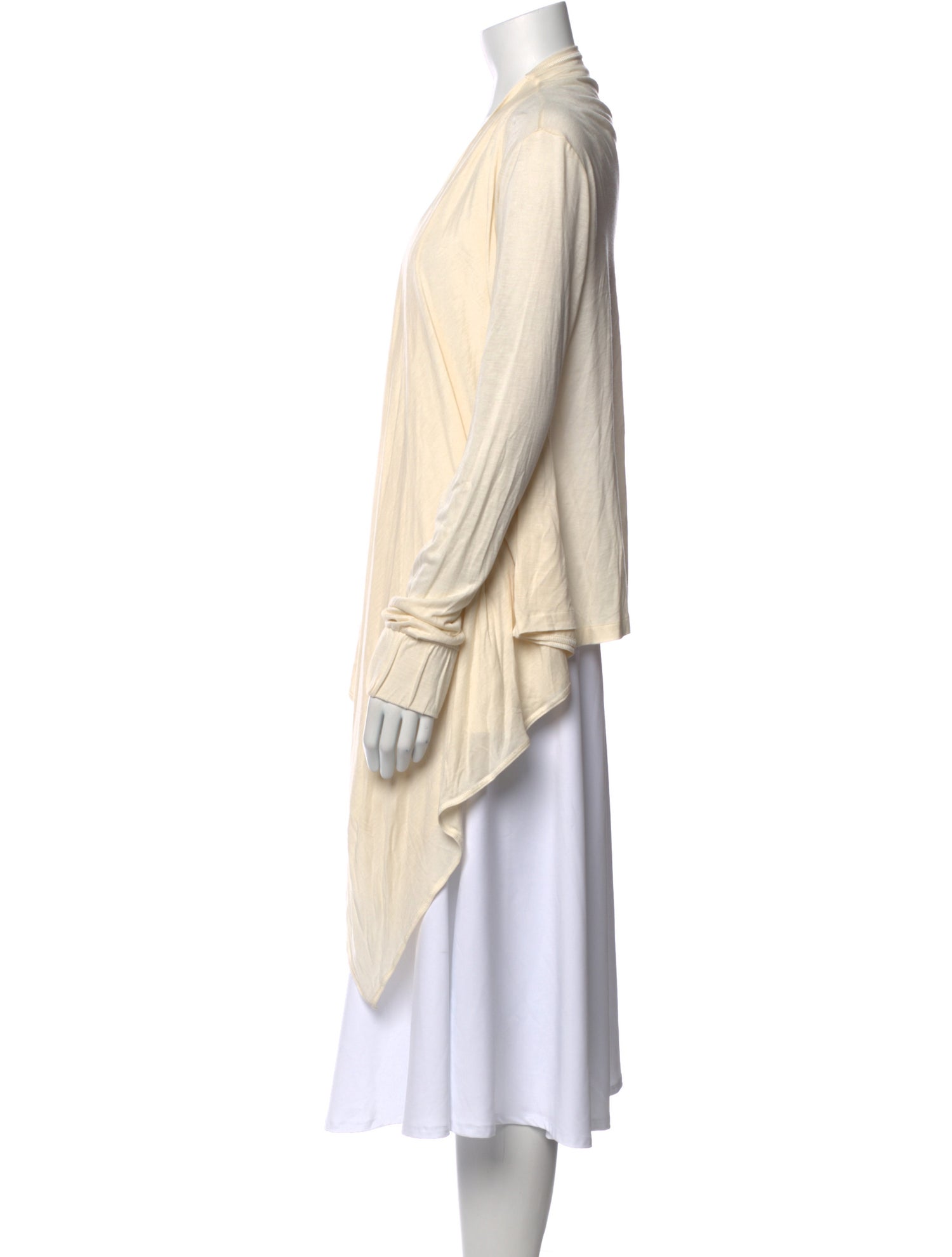 Tomas Maier Cashmere Open Front Sweater