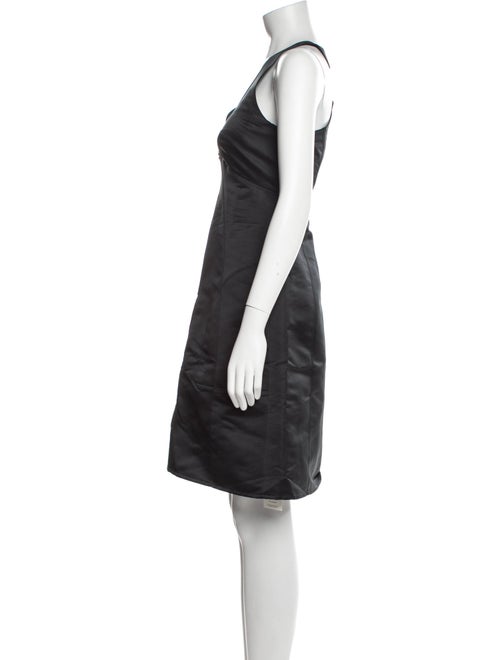 Tomas Maier Square Neckline Knee-Length Dress