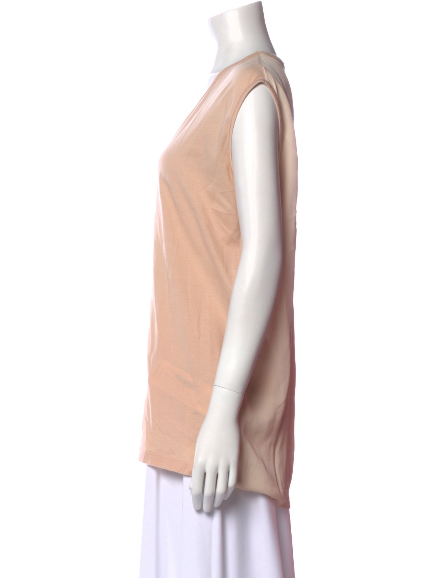 Tomas Maier Scoop Neck Sleeveless T-Shirt