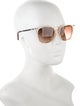 Tomas Maier Square Gradient Sunglasses