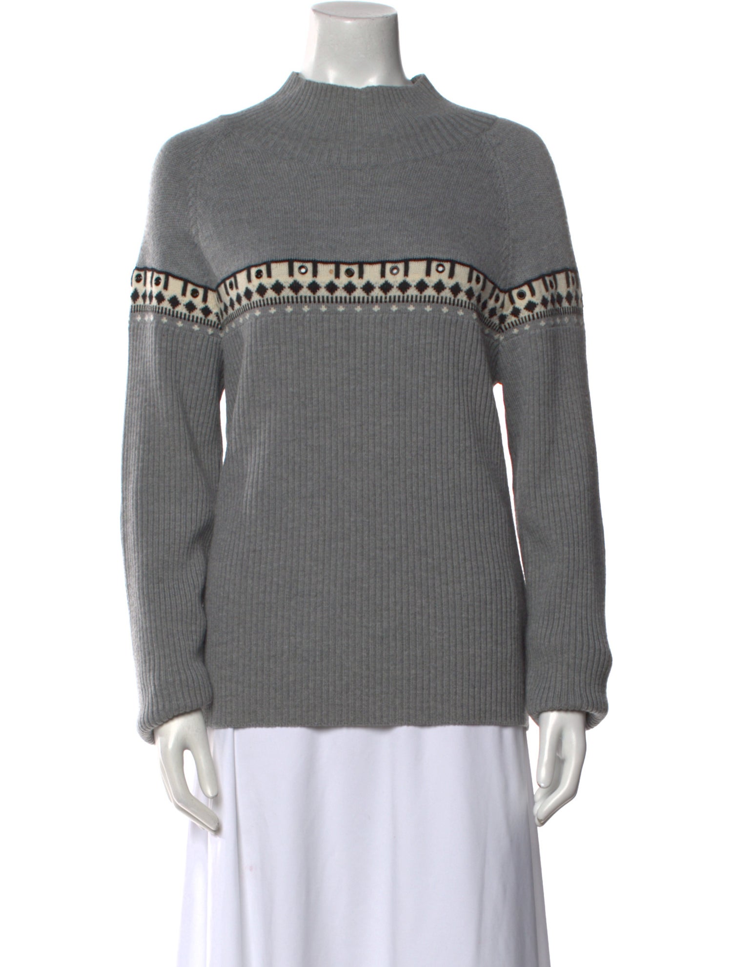 Tomas Maier Wool Striped Sweater