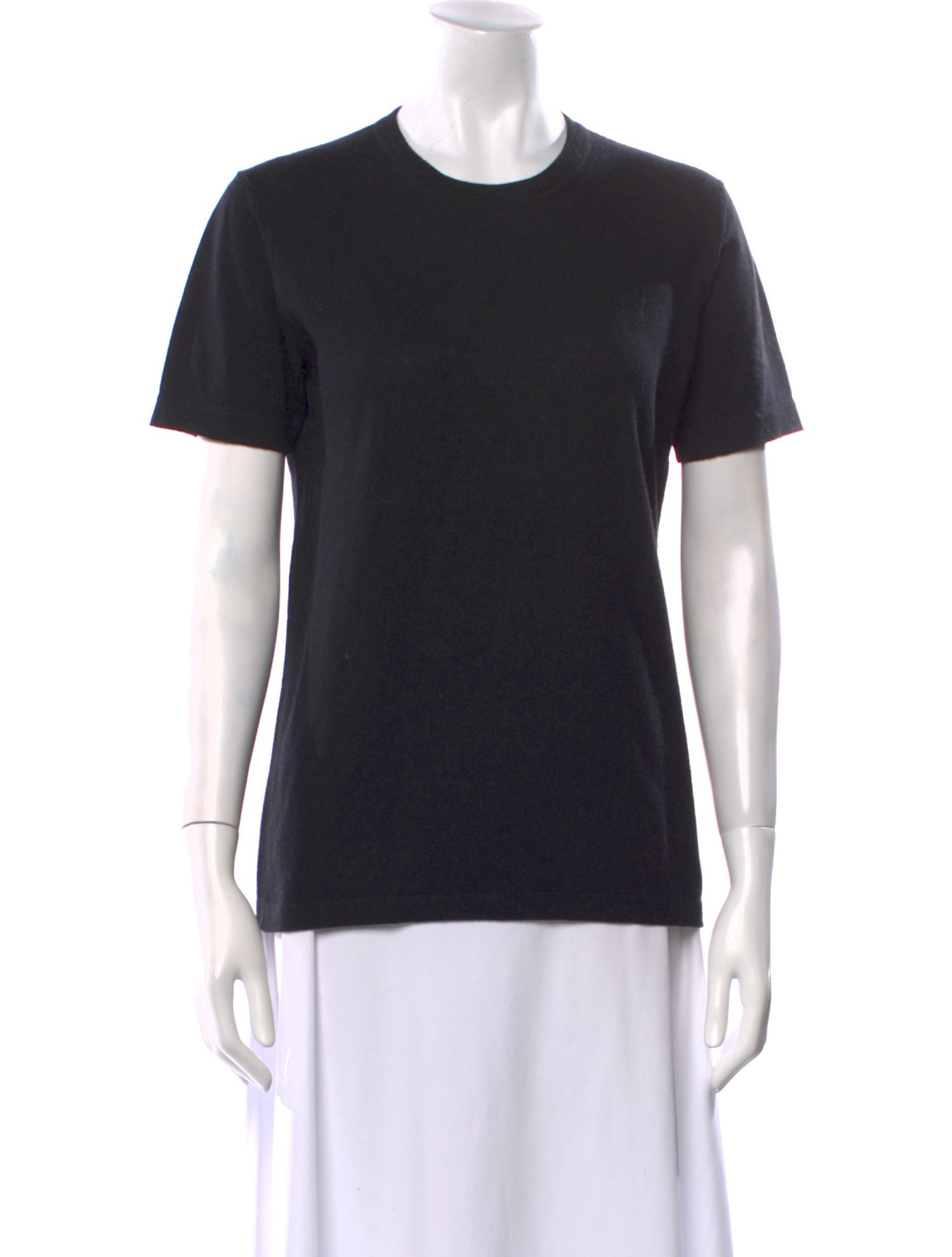 Tomas Maier Cashmere Crew Neck T-Shirt