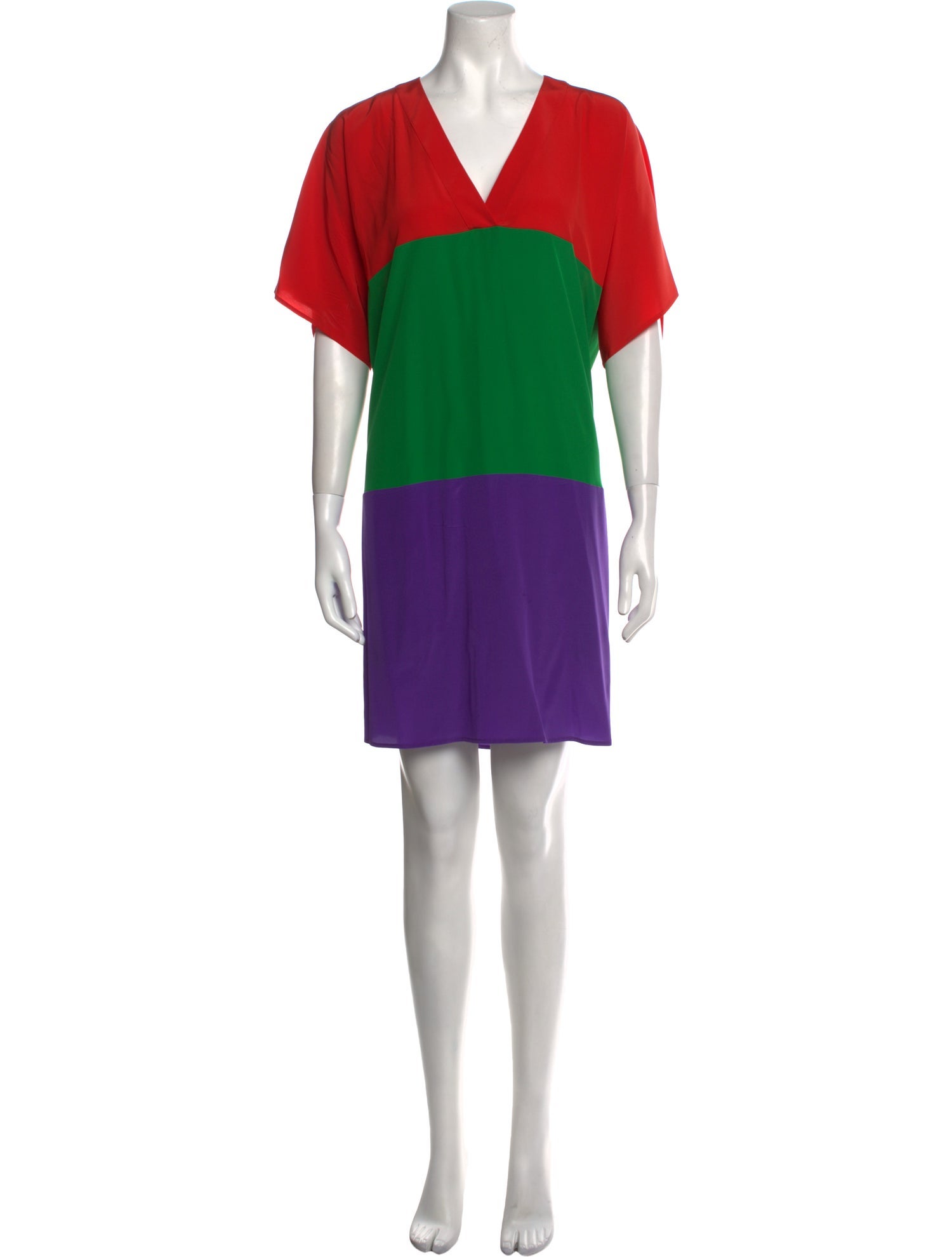 Tomas Maier Silk Mini Dress