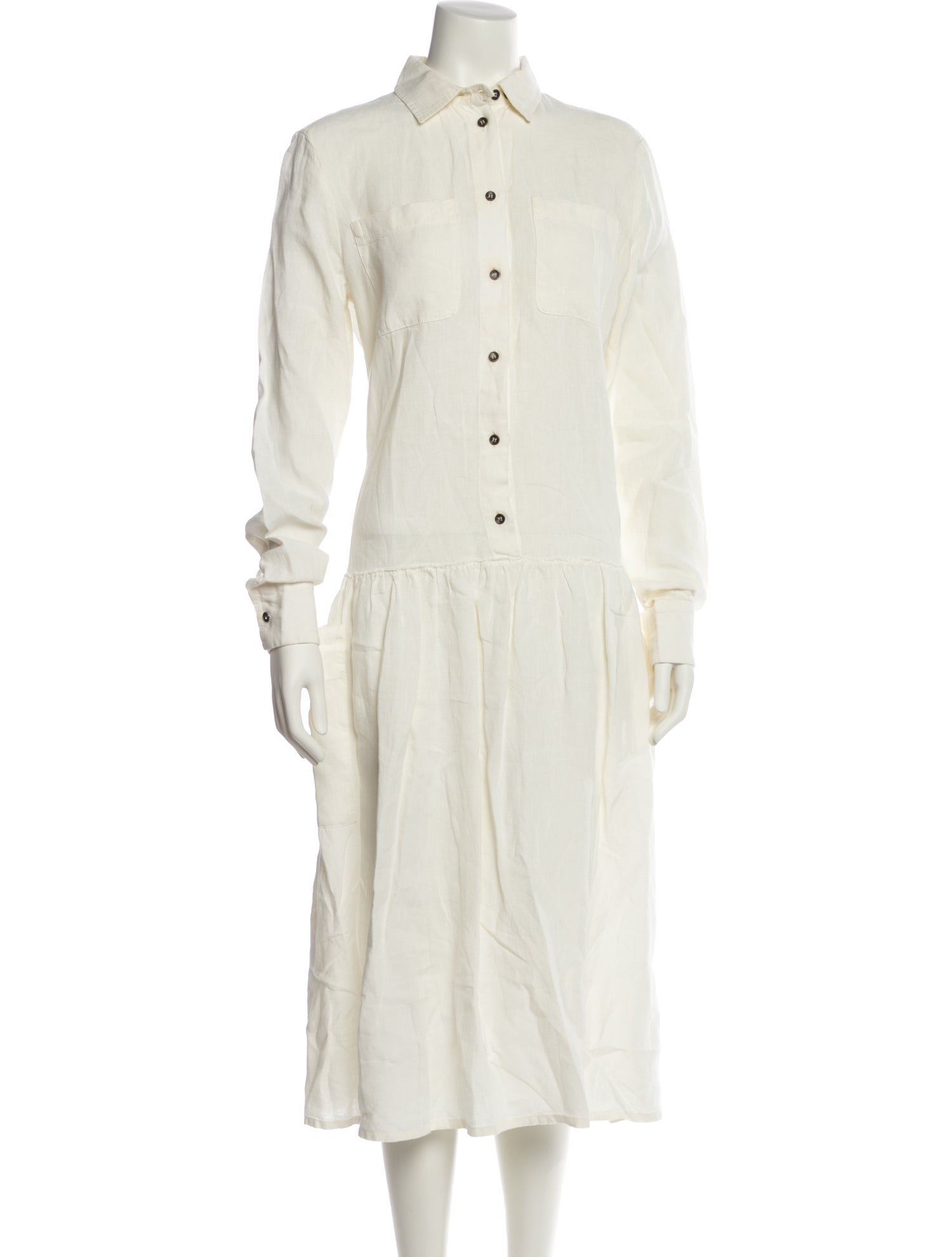 Tomas Maier Linen Long Dress