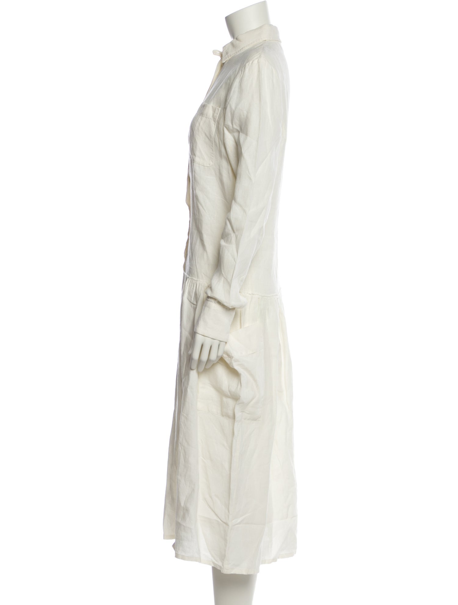 Tomas Maier Linen Long Dress