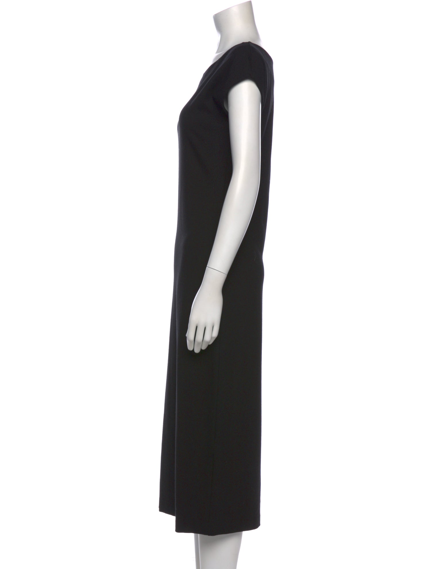 Tomas Maier Bateau Neckline Long Dress