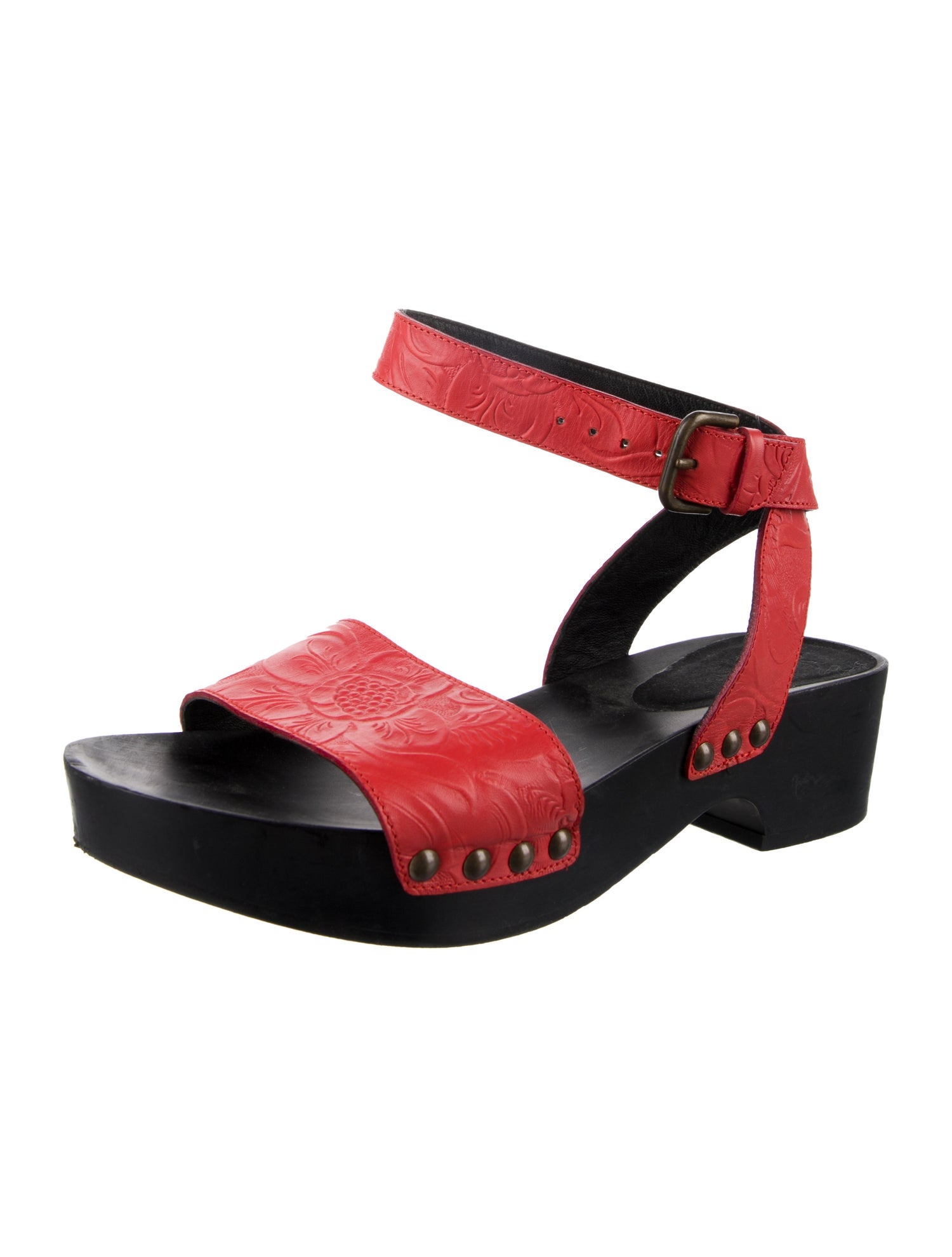 Tomas Maier Leather Sandals