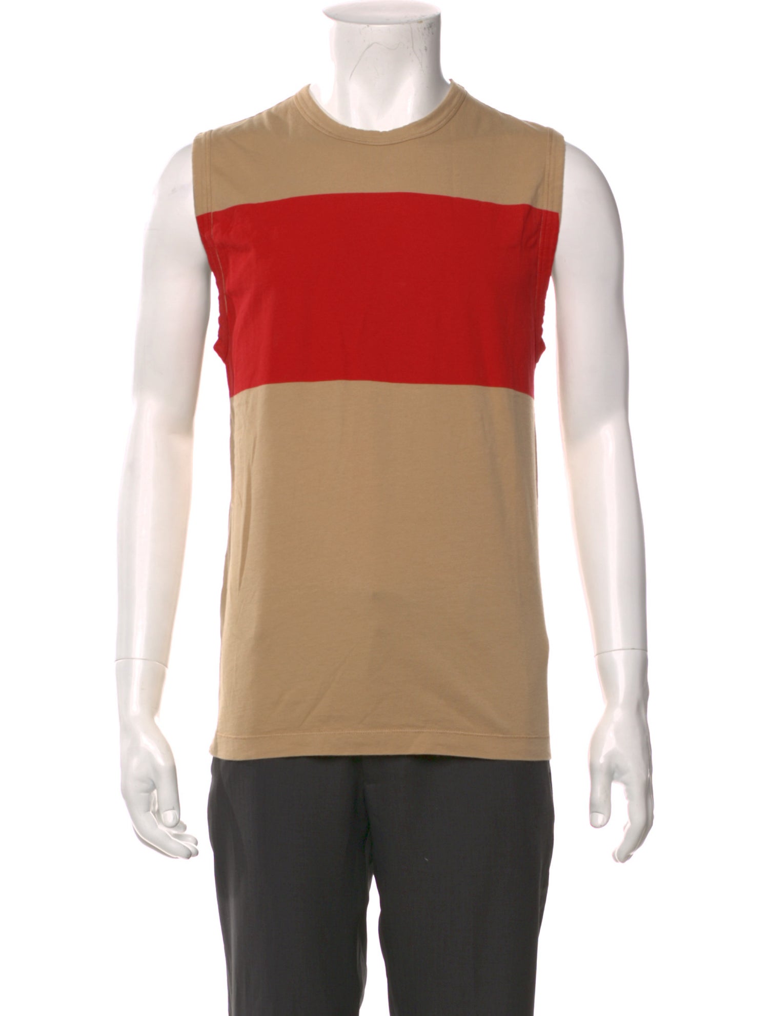 Tomas Maier Striped Scoop Neck T-Shirt