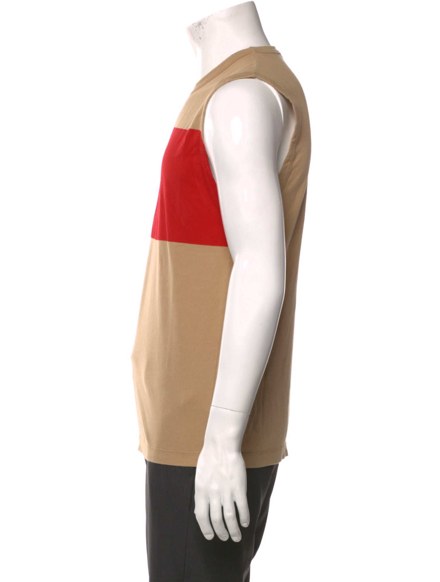 Tomas Maier Striped Scoop Neck T-Shirt