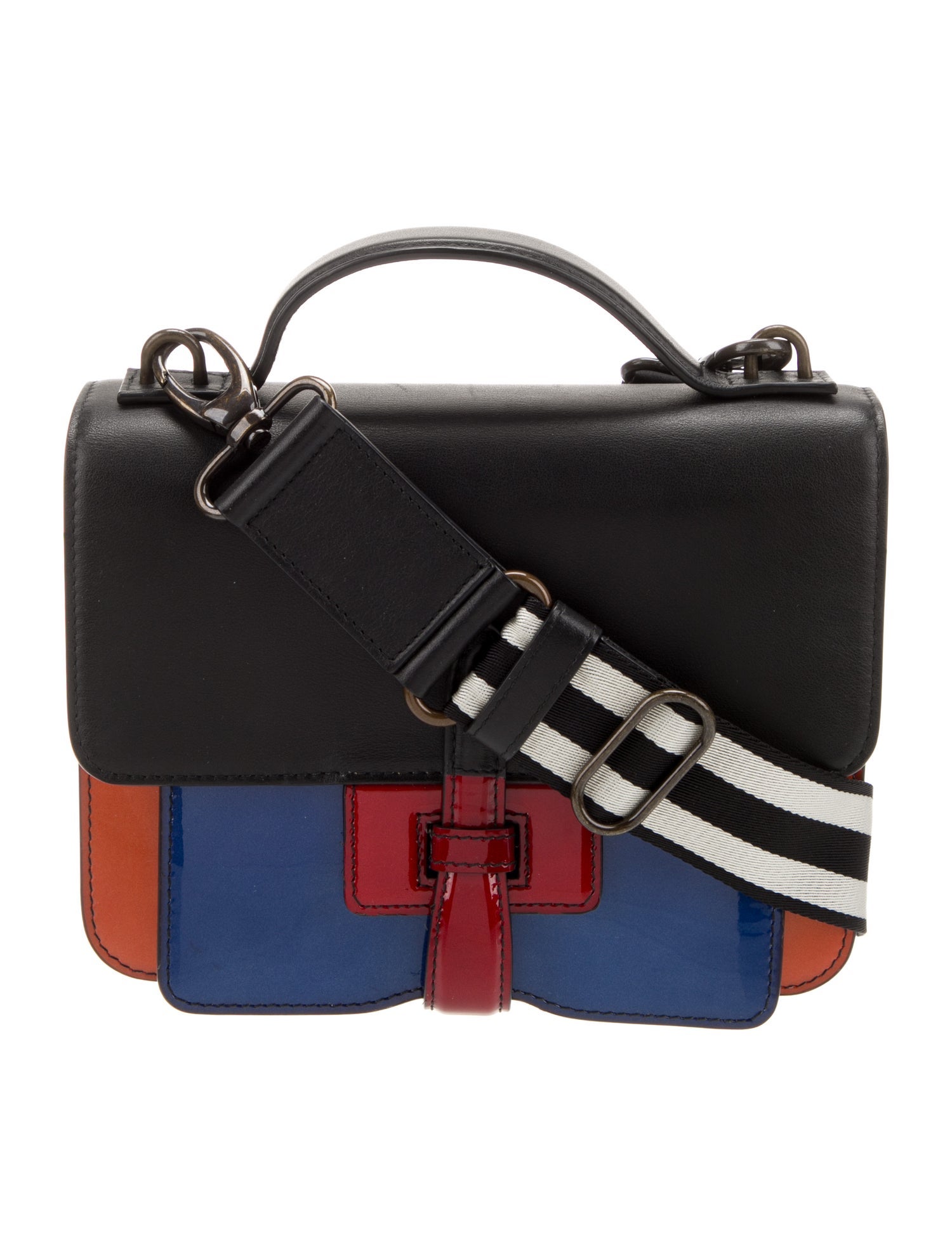 Tomas Maier Leather Top Handle Bag