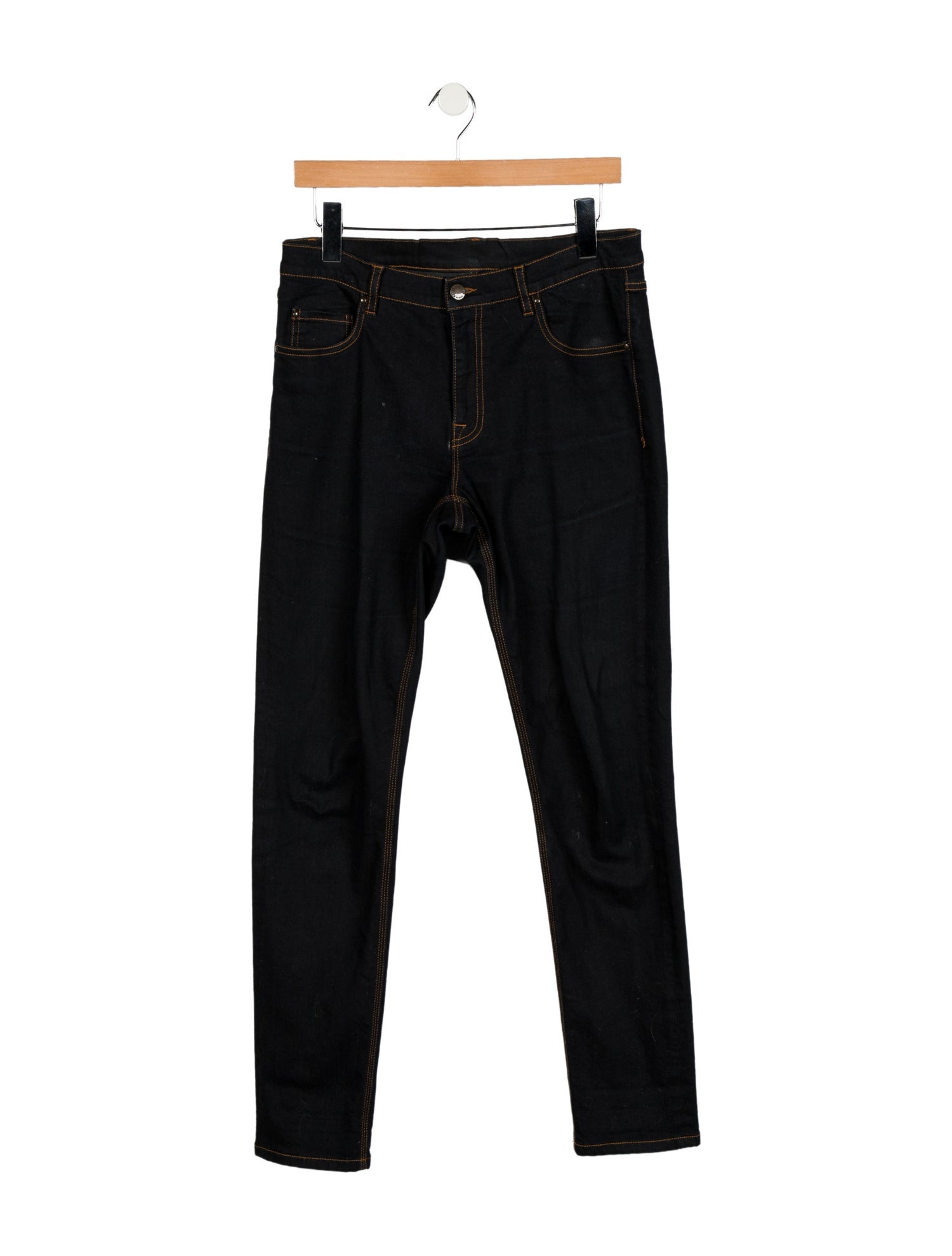 Tomas Maier Mid-Rise Straight Leg Jeans