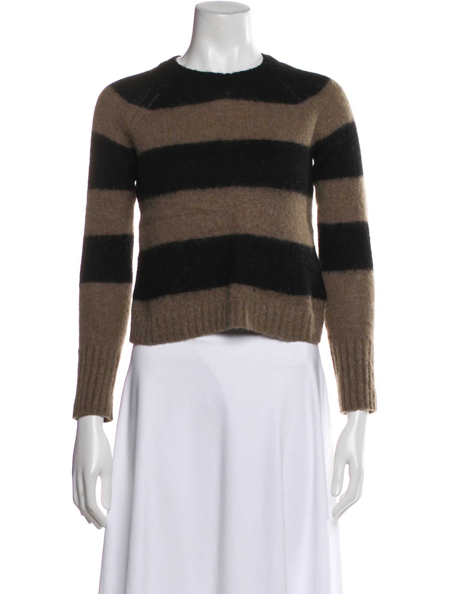 Tomas Maier Cashmere Striped Coat