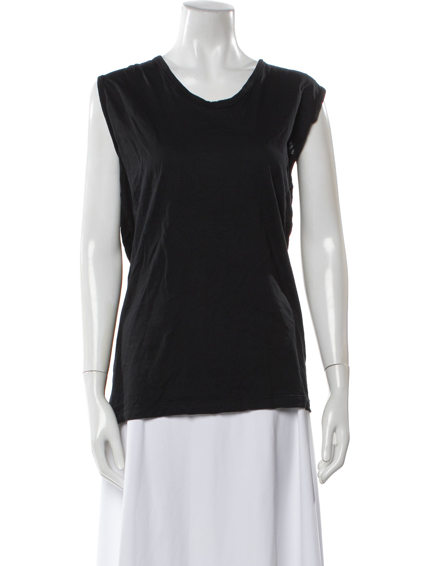 Tomas Maier V-Neck Sleeveless T-Shirt