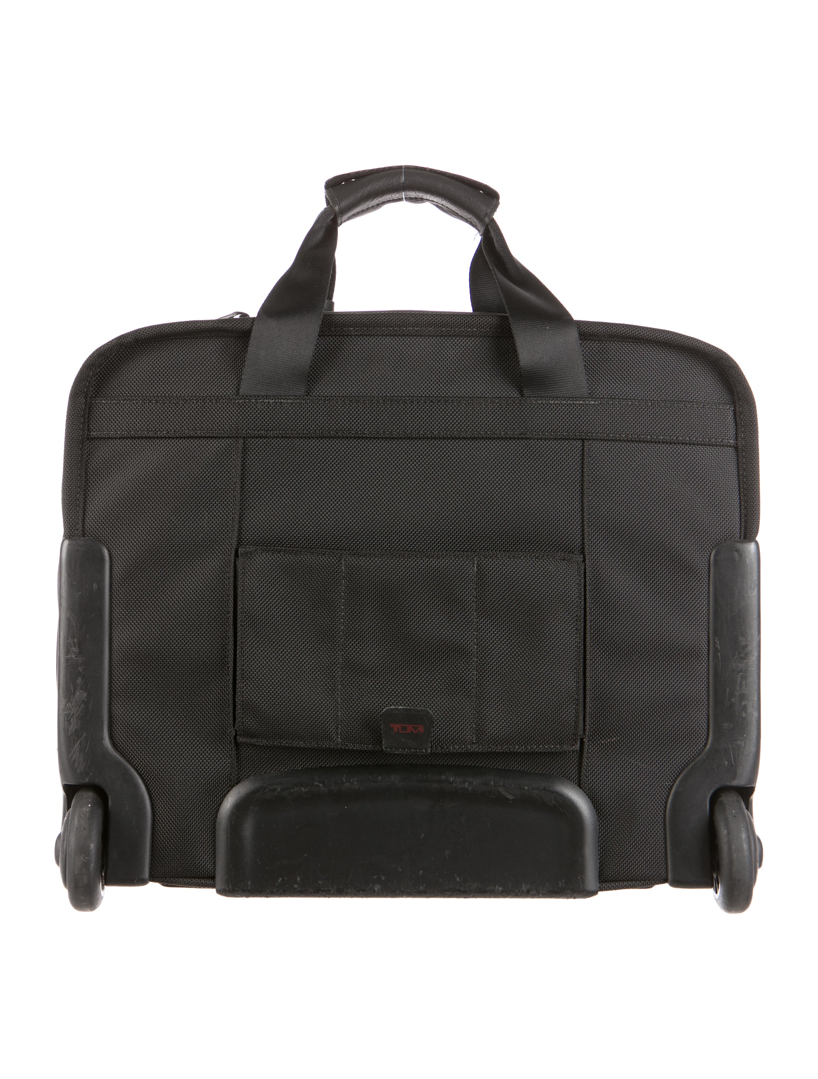 Tumi Canvas CarryOn Rolling Briefcase Accessories TMI20770 The