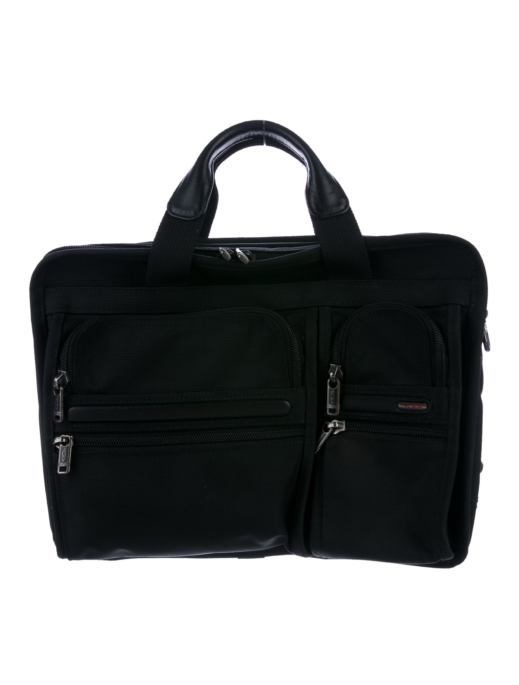 Tumi Leather-Trimmed Computer Bag - Bags - TMI21579 | The ... Tumi Leather-Trimmed Computer Bag - Bags - TMI21579 | The ...