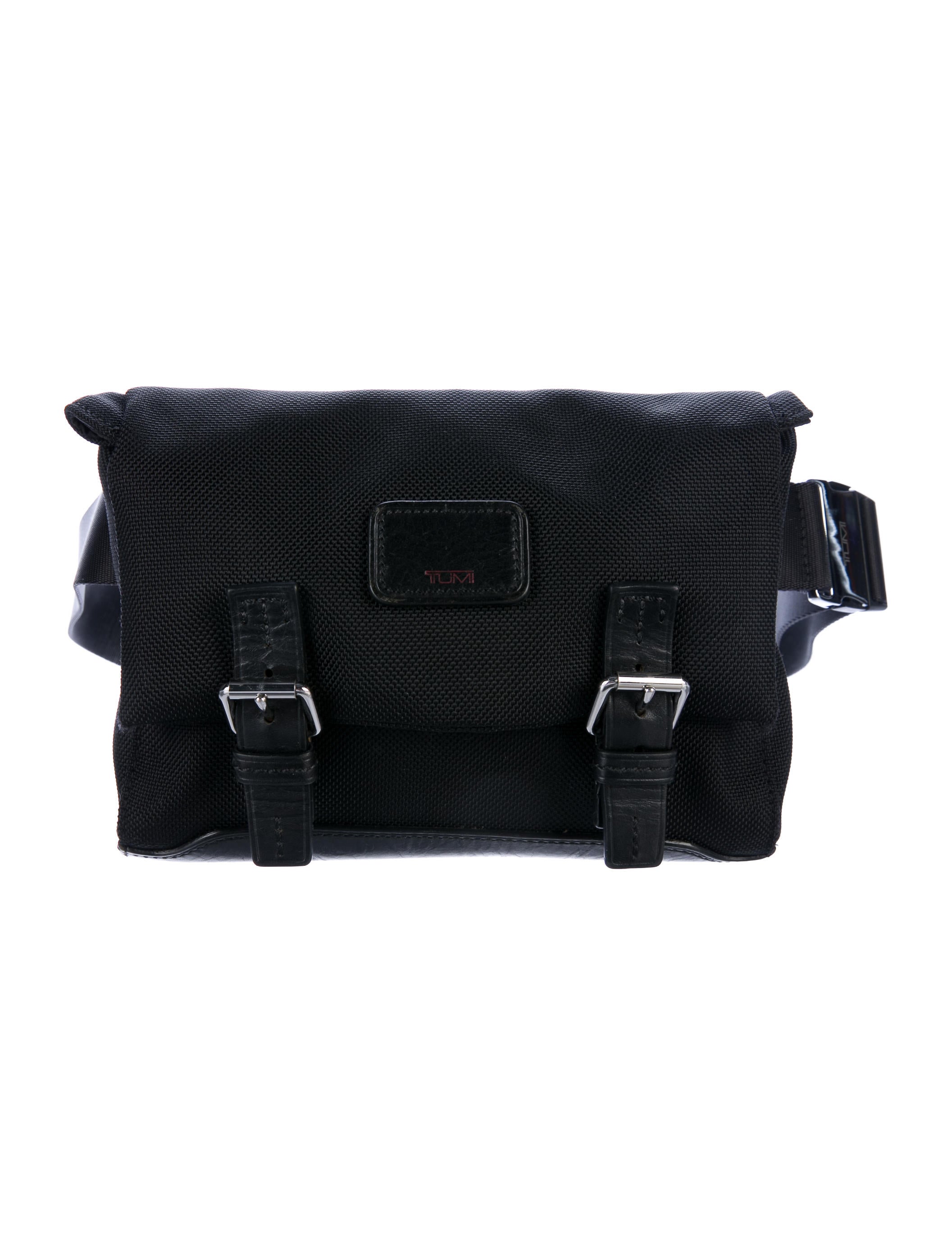 Tumi LeatherTrimmed Waist Bag Bags TMI21715 The RealReal