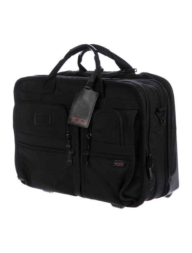 Tumi Ballistic Nylon Rolling Briefcase Bags TMI23108 The RealReal