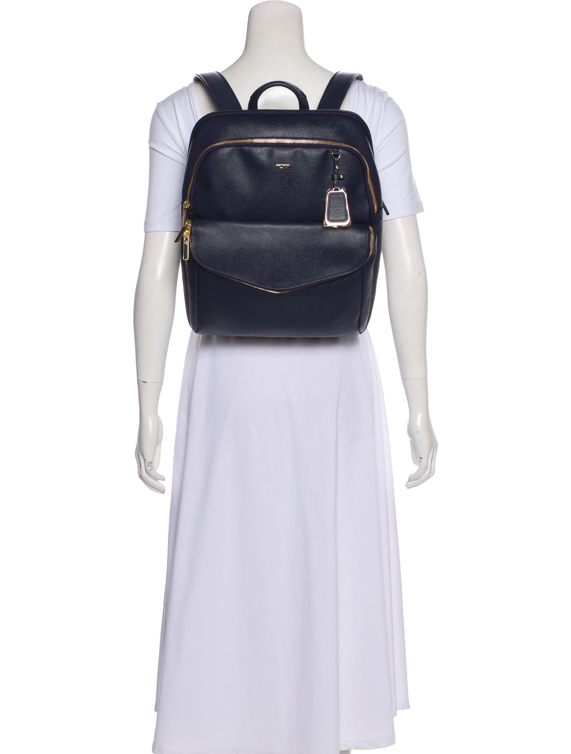Tumi Sinclair Harlow Backpack - Blue Backpacks, Handbags