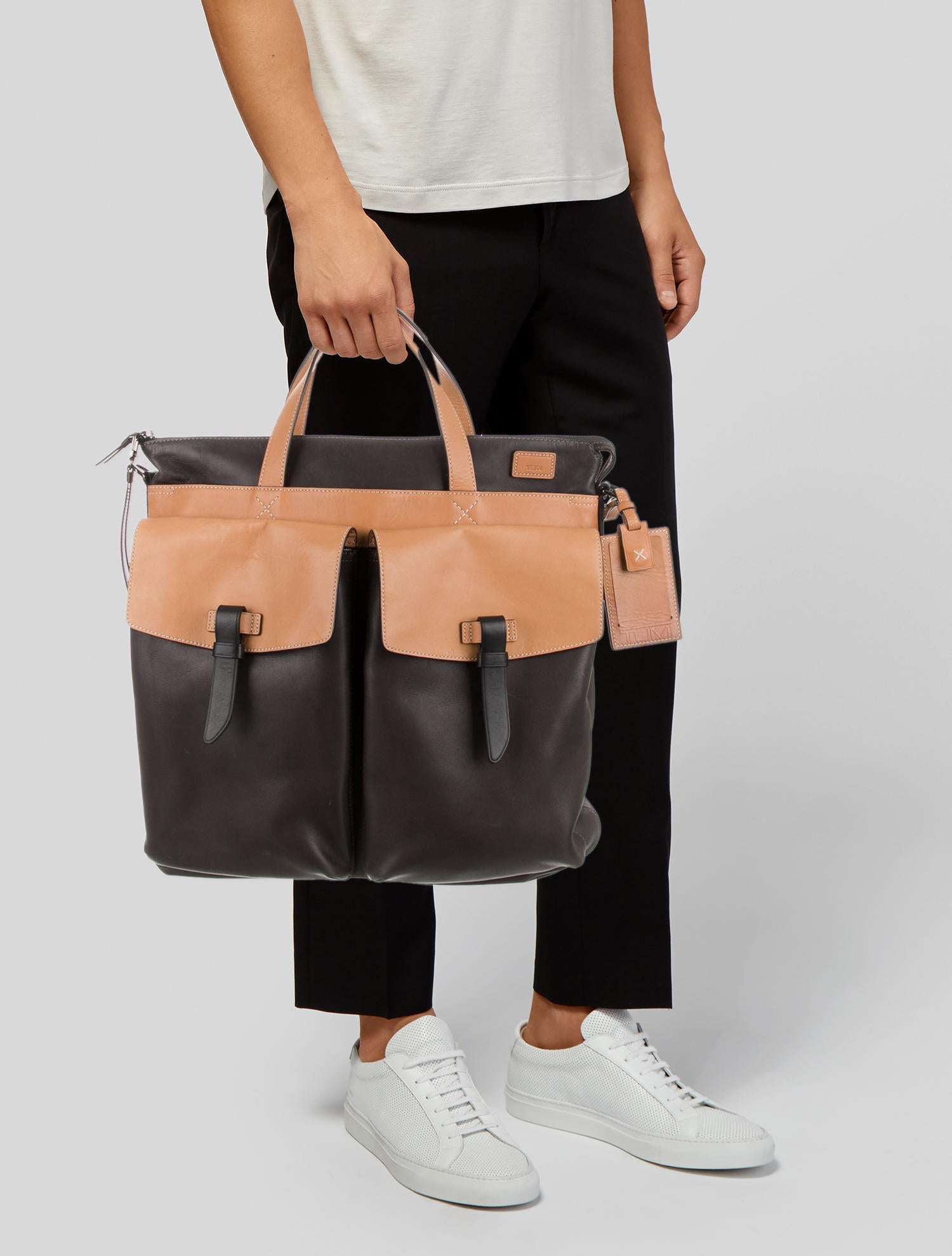 Tumi Santa Monica Whitfield Helmet Messenger Bag - Black Messenger