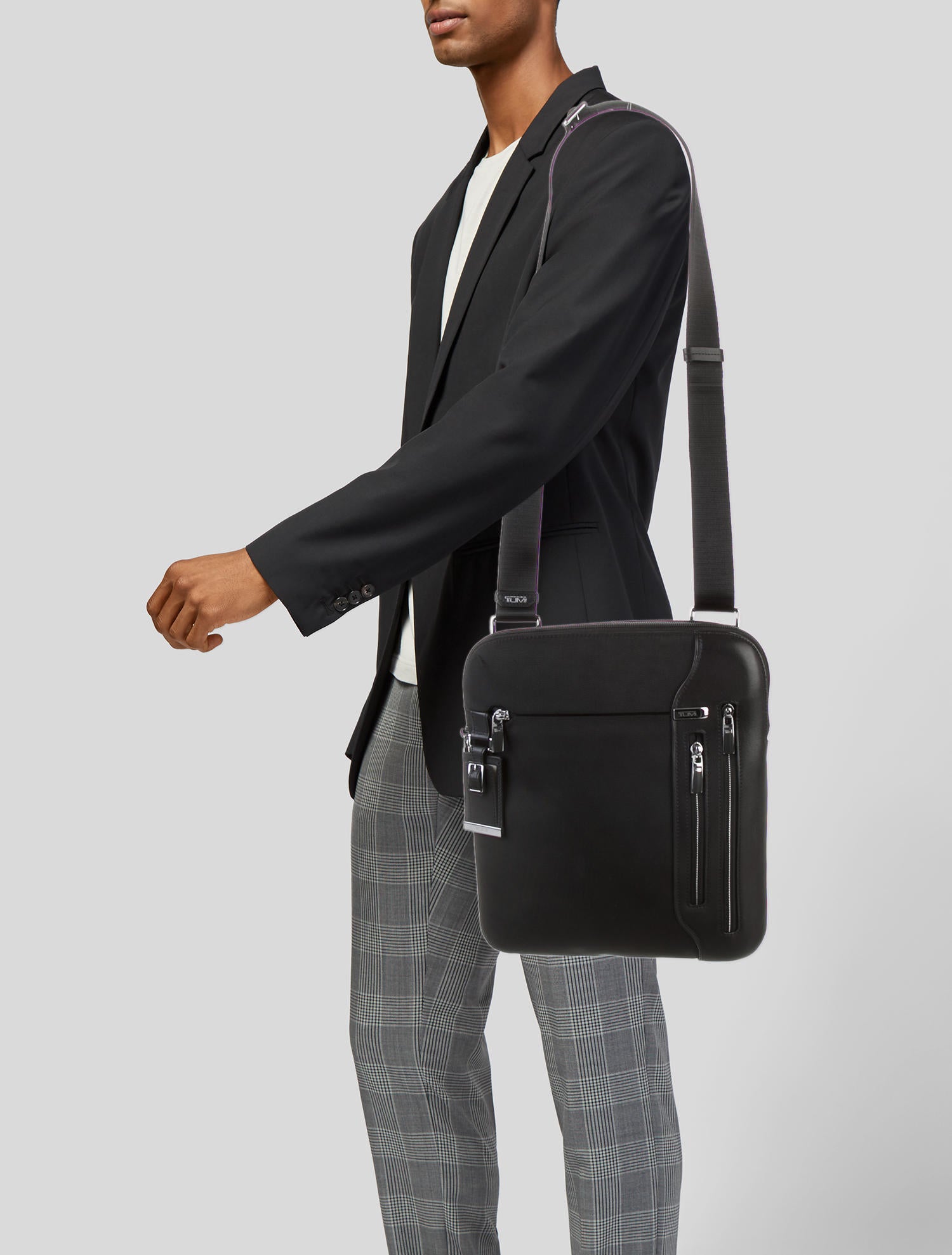 Tumi Arrive McCarren Zip Top Crossbody - Black Messenger
