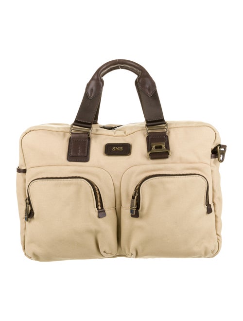 Tumi Canvas Duffel Bag Tan