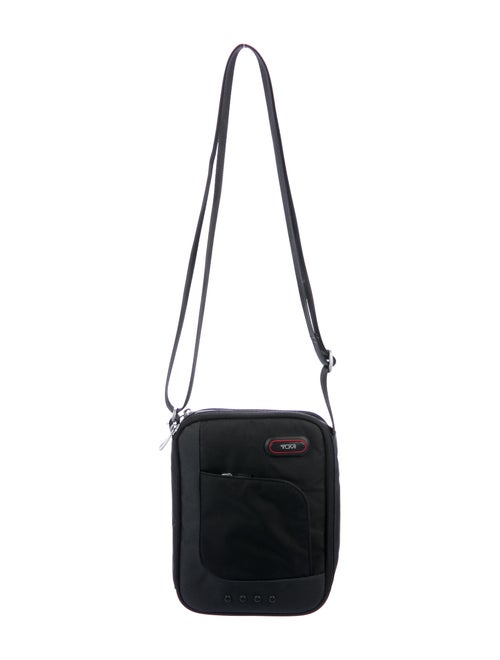 Tumi Canvas Crossbody Bag Black