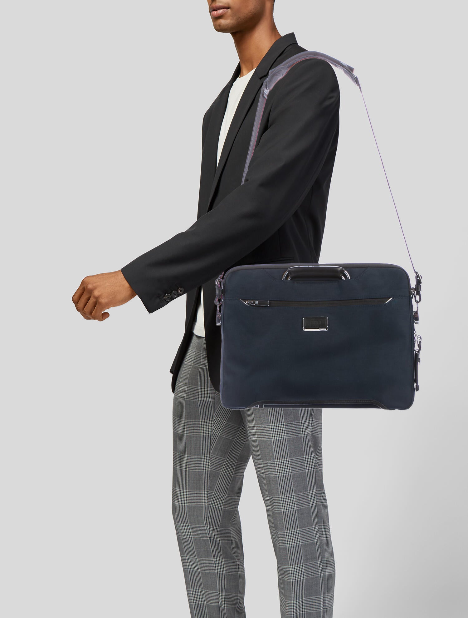Tumi Arrive Hamilton Slim Briefcase - Blue Briefcases, Bags