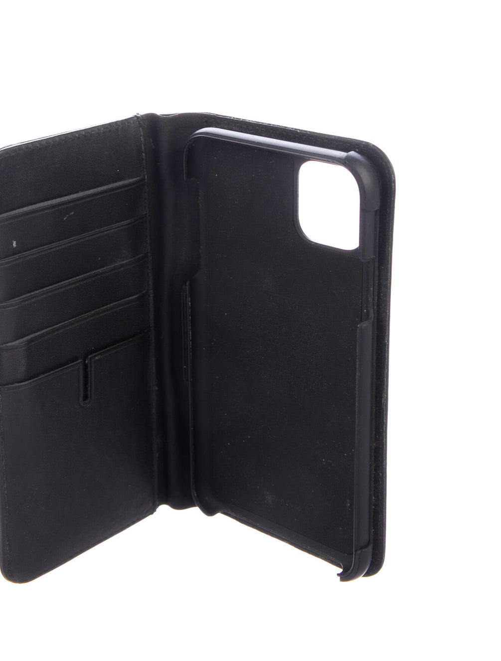 Tumi iPhone X Pro Leather Portfolio Case Black Phone Cases