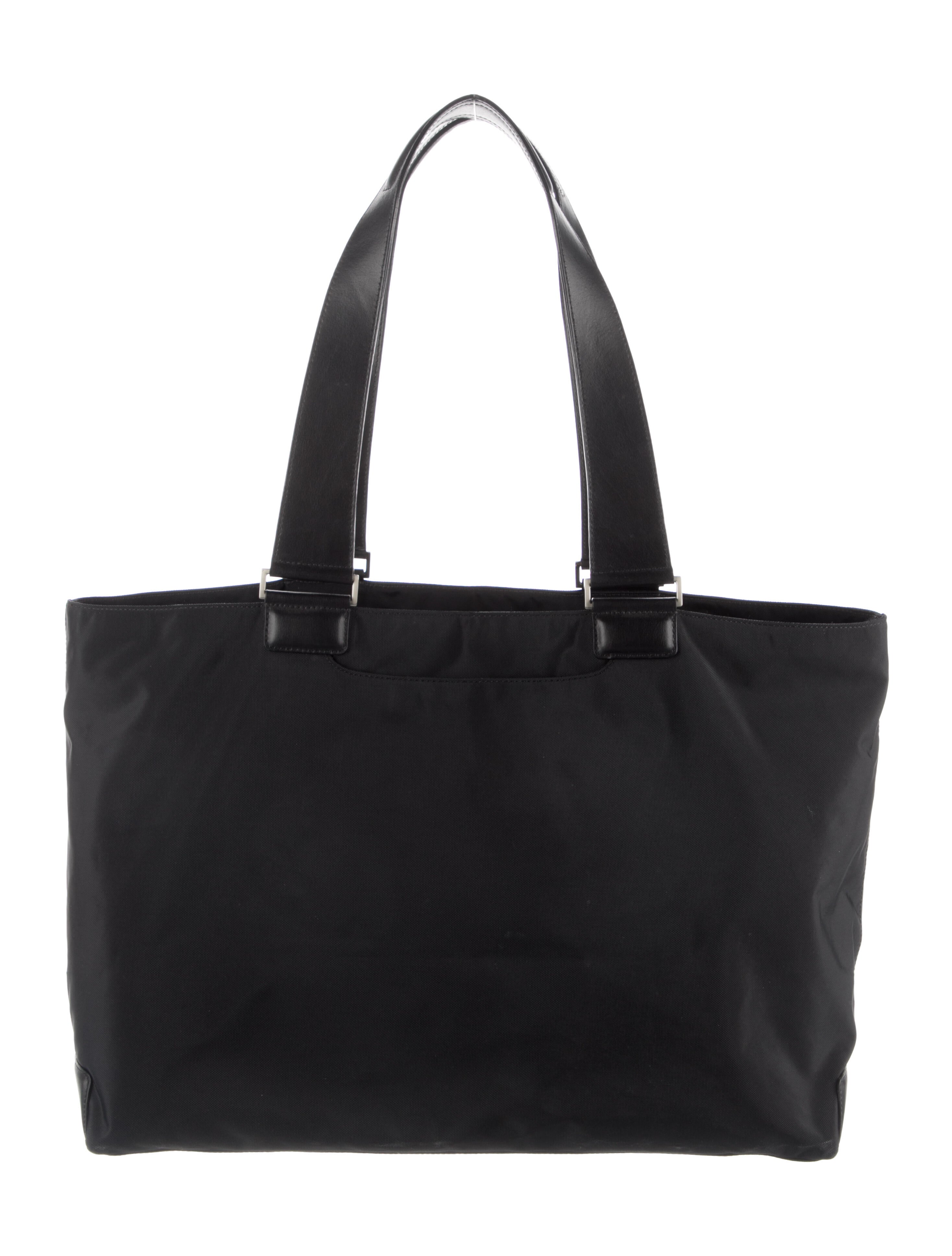 Tumi Canvas Tote Bag Black Totes, Handbags TMI46421 The RealReal