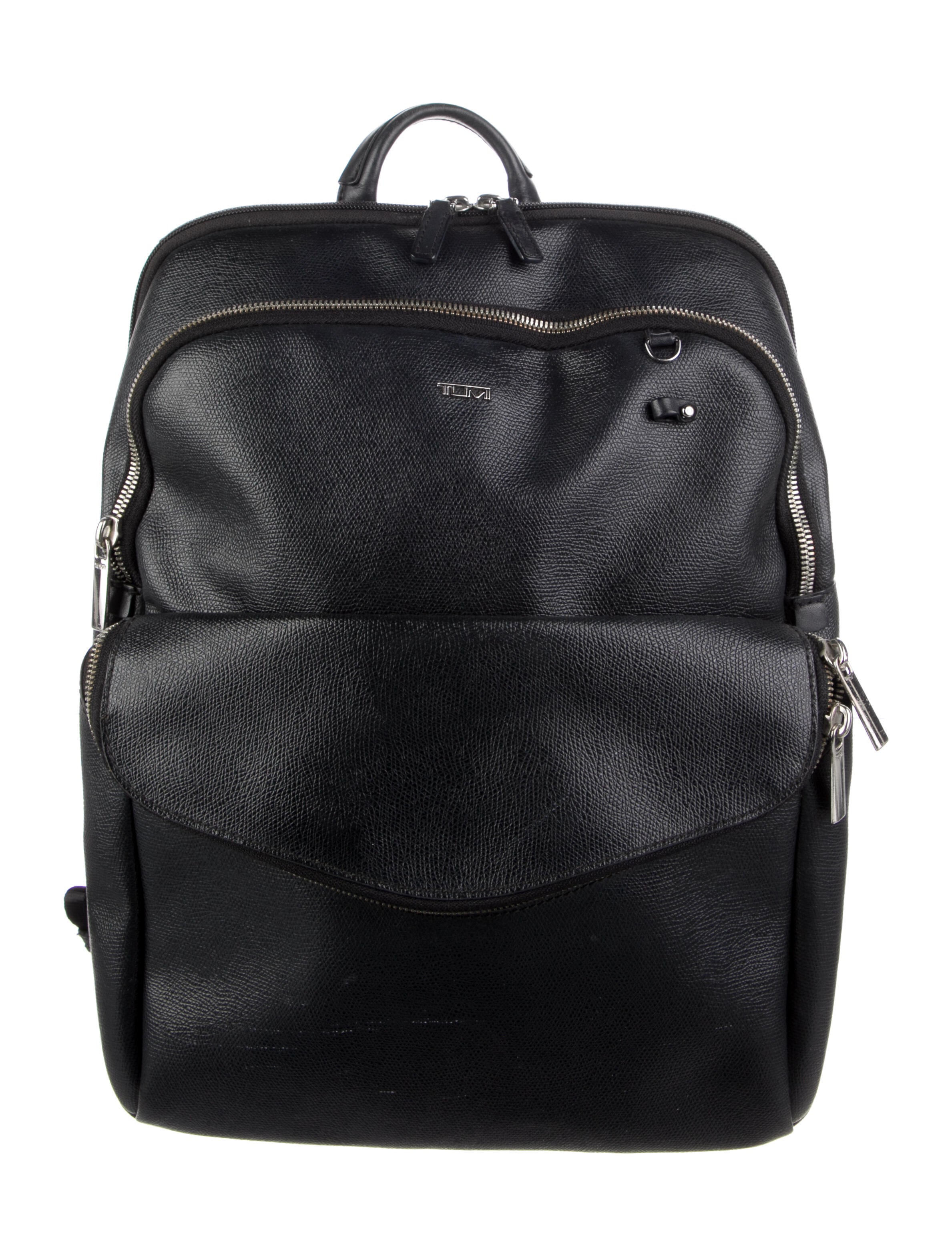 Tumi Leather Backpack Black Backpacks, Handbags TMI46467 The RealReal