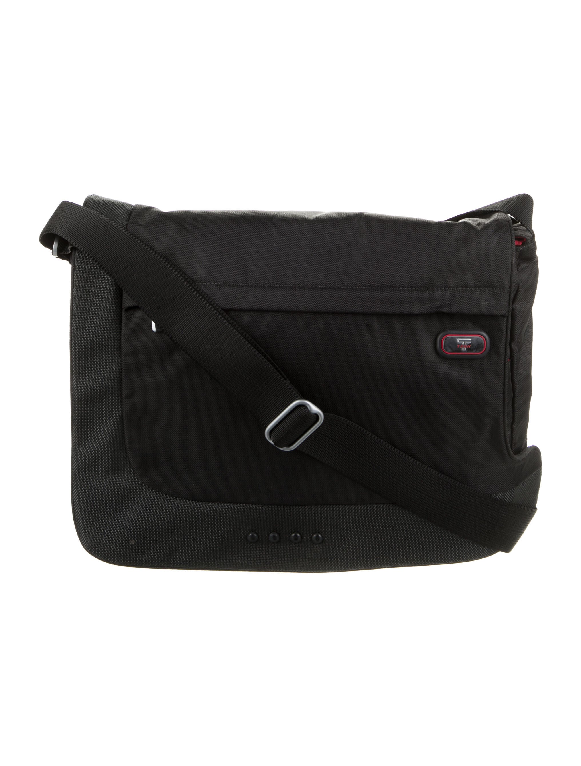 Tumi Nylon Messenger Bag Black Shoulder Bags, Handbags TMI46557