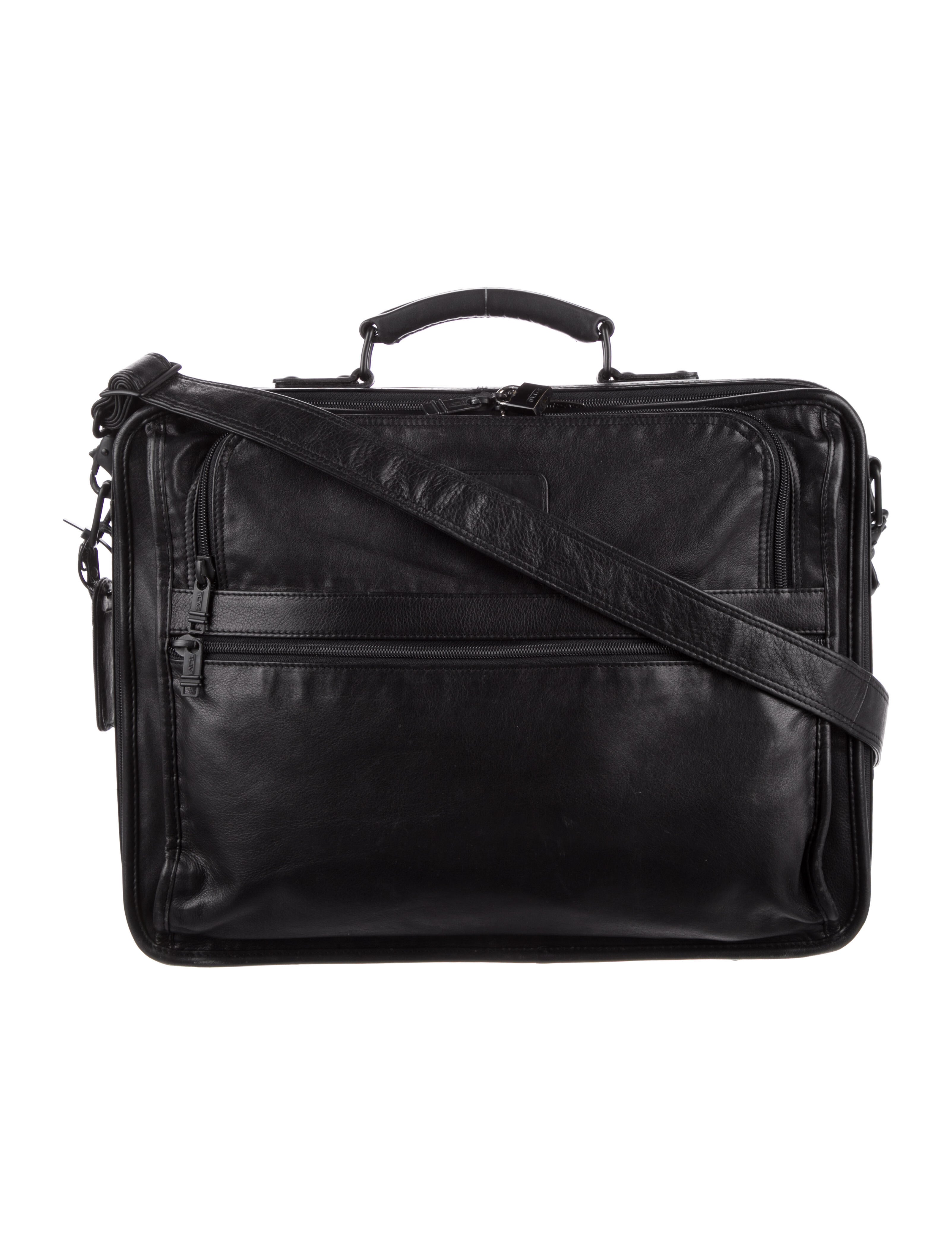 Tumi Leather Briefcase Black Briefcases, Bags TMI46765 The RealReal