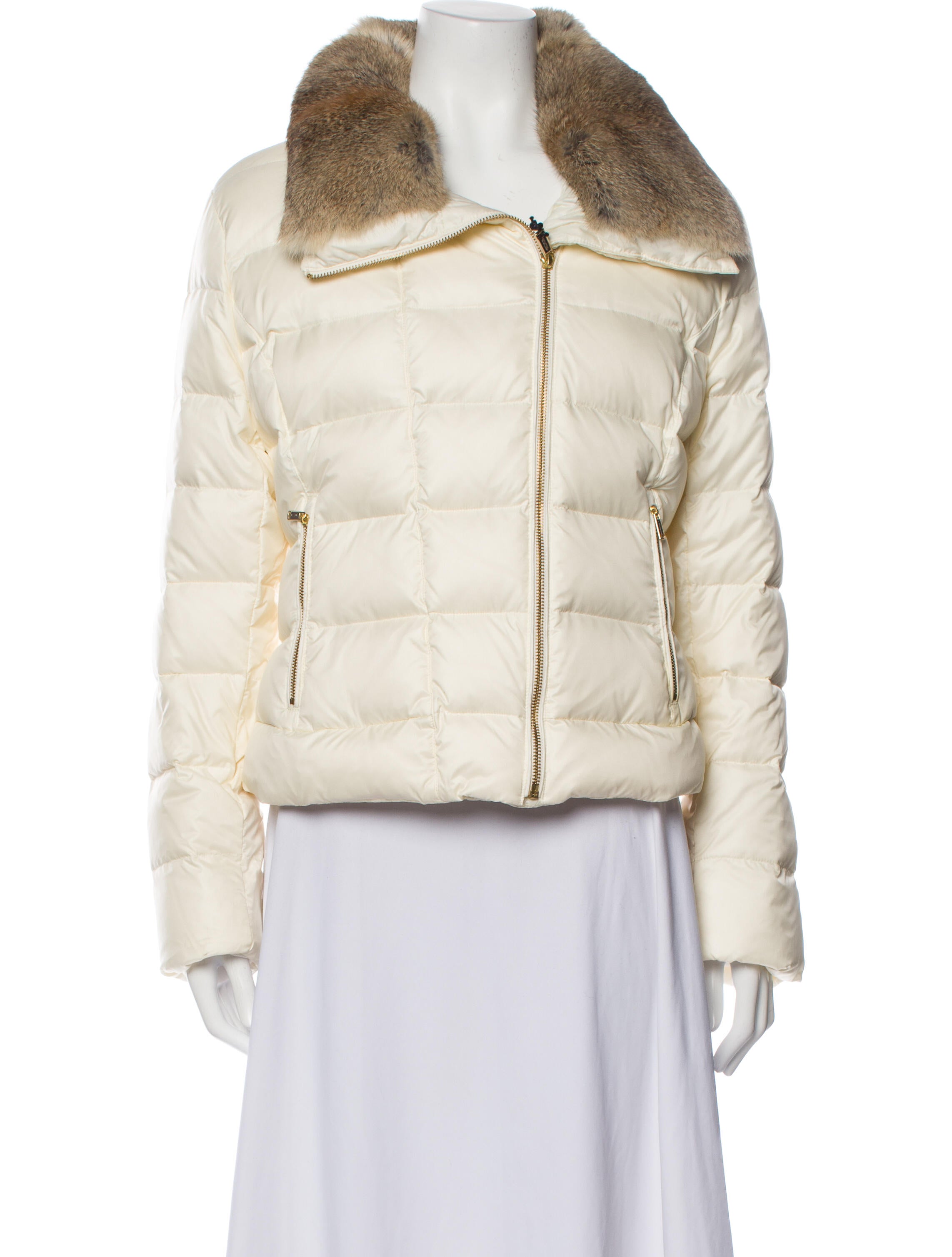 Tumi Down Jacket White Jackets, Clothing TMI46968 The RealReal