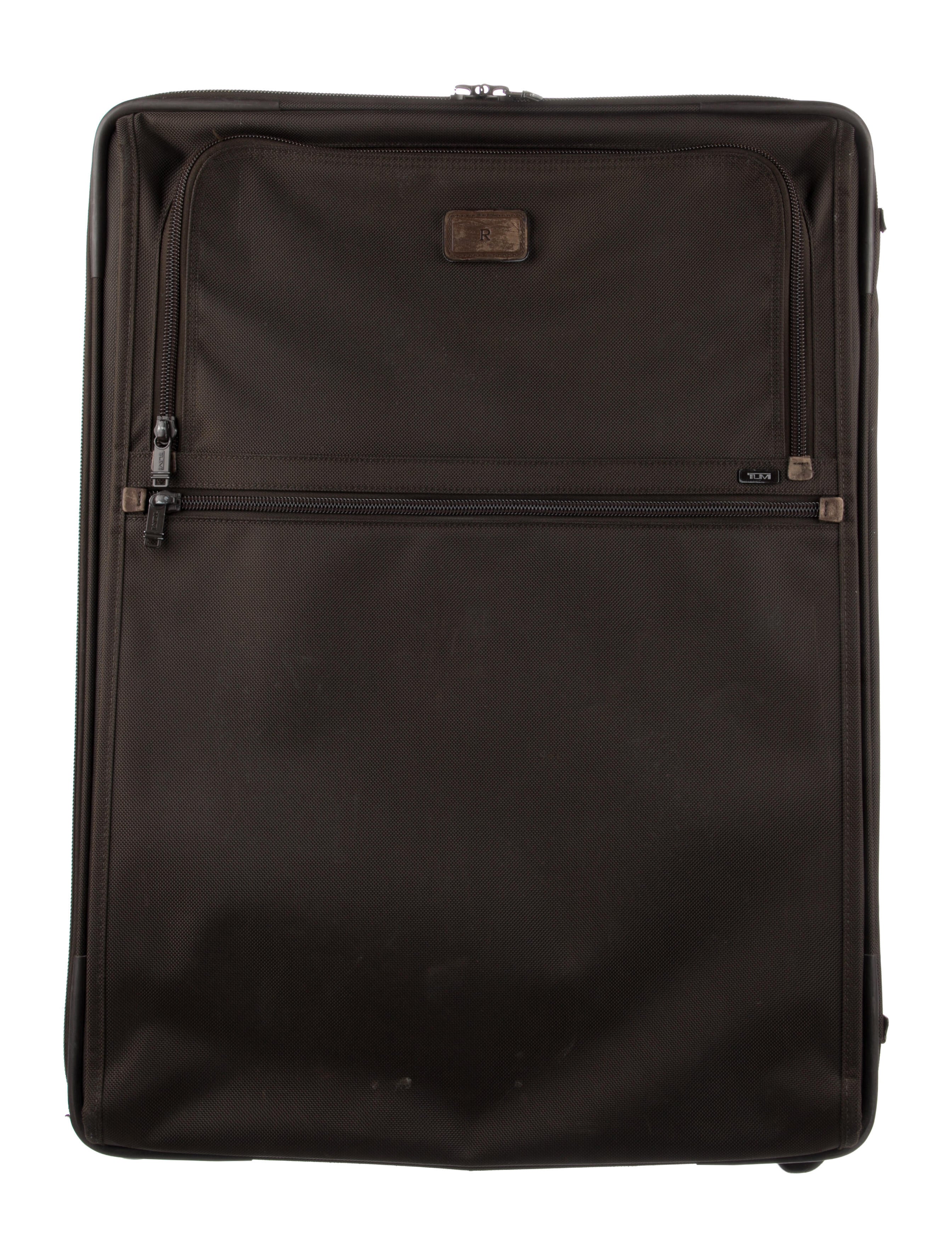 Tumi Nylon Rolling Suitcase Brown Suitcases, Luggage TMI47081 The