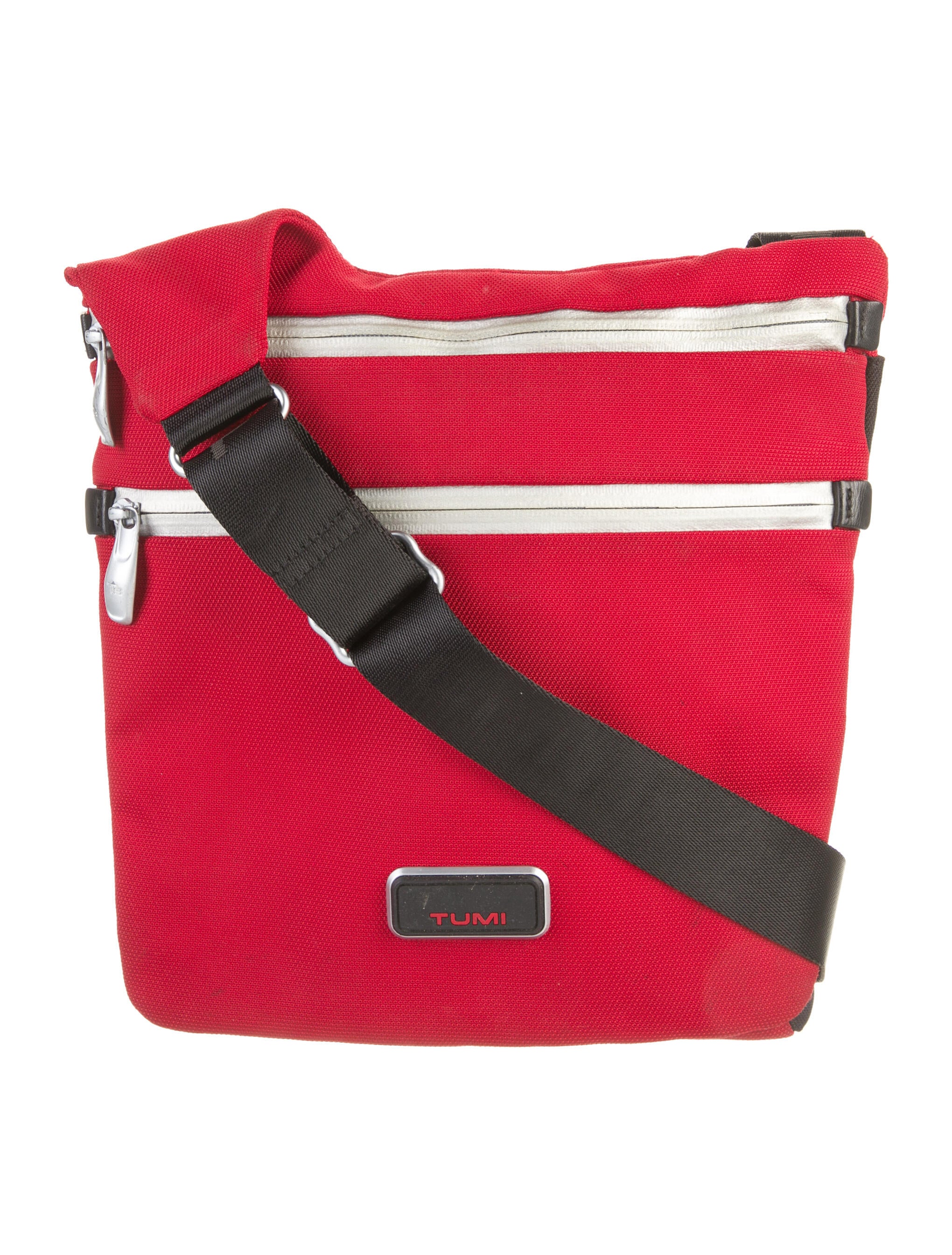 Tumi Logo Crossbody Bag Red Crossbody Bags, Handbags TMI44408 The