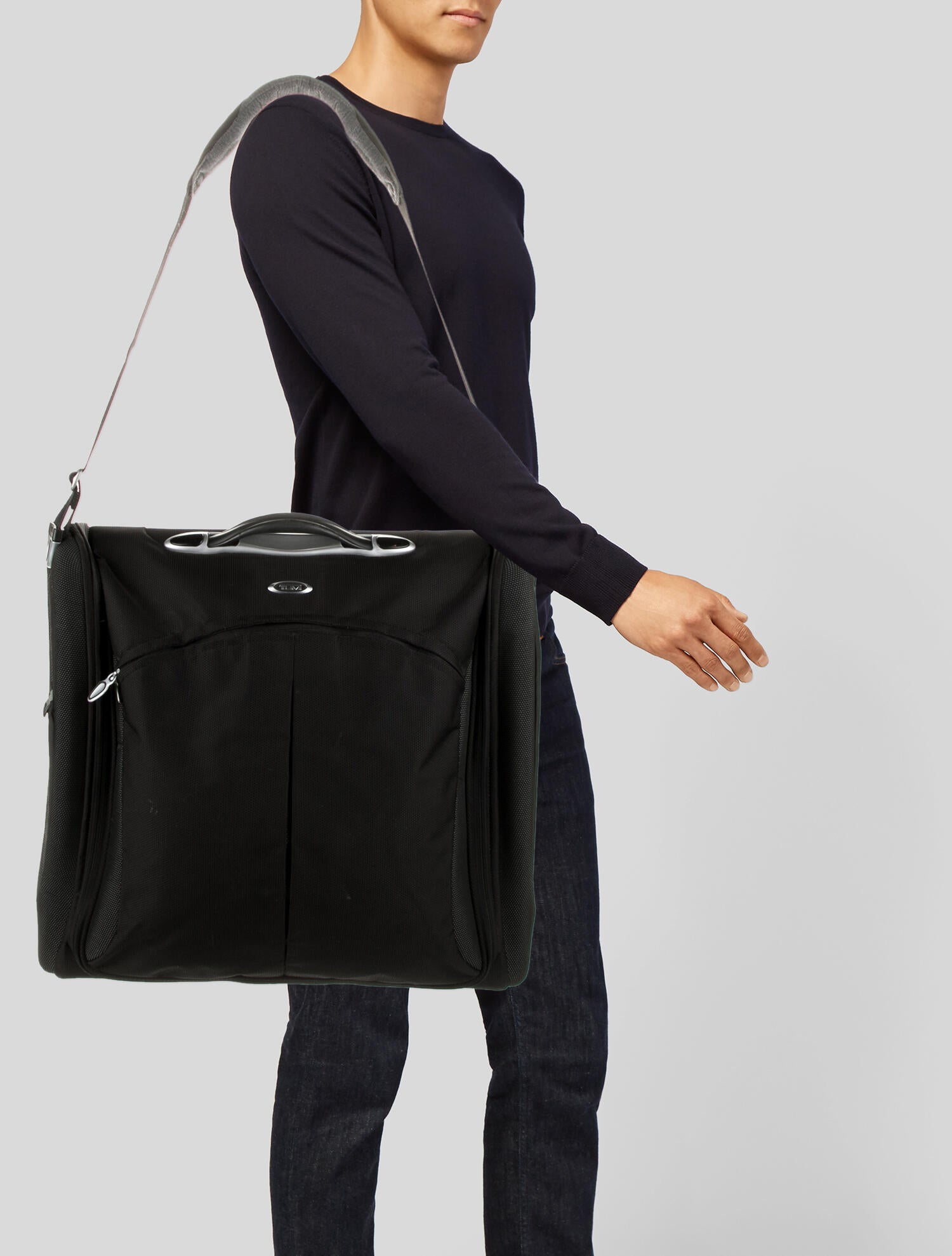 Tumi Nylon Garment Bag Black Garment Covers, Bags TMI47430 The